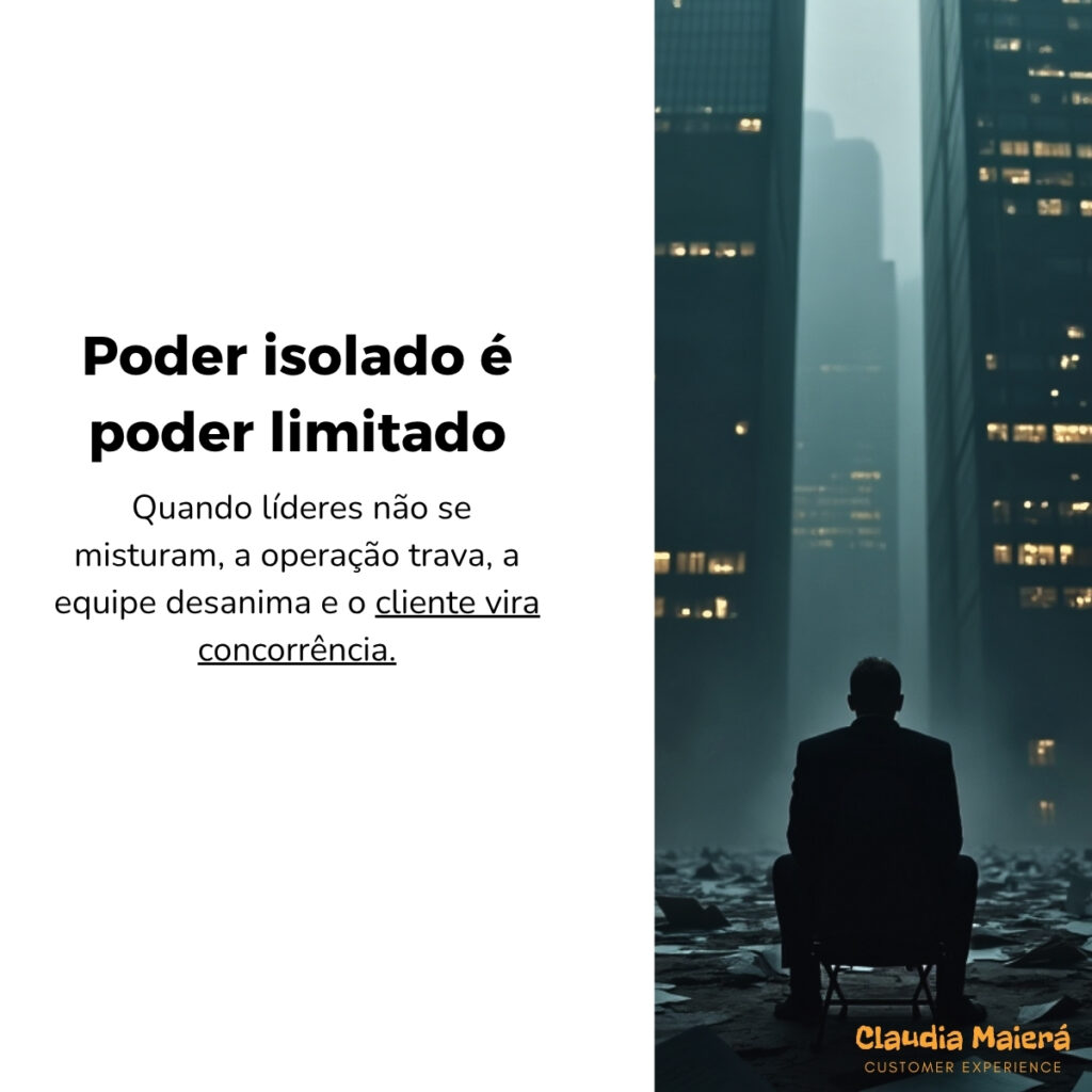 Centralidade no cliente só funciona quando o líder se preocupa com CX